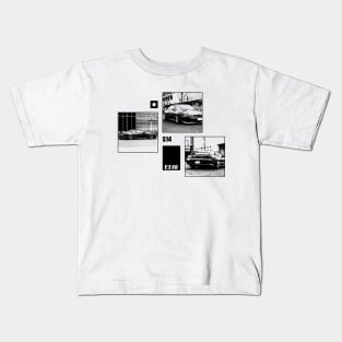 NISSAN SILVIA S14 KOUKI Black 'N White Archive Kids T-Shirt